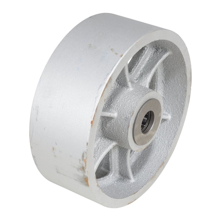 Vestil Cast Iron Wheel 8x3 2.5K Silver WHL-CI-8X3